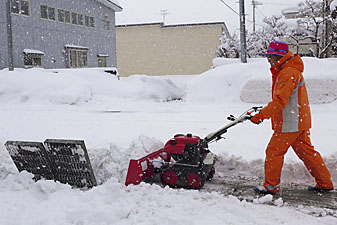 除雪の様子