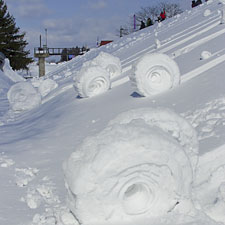 雪ロール